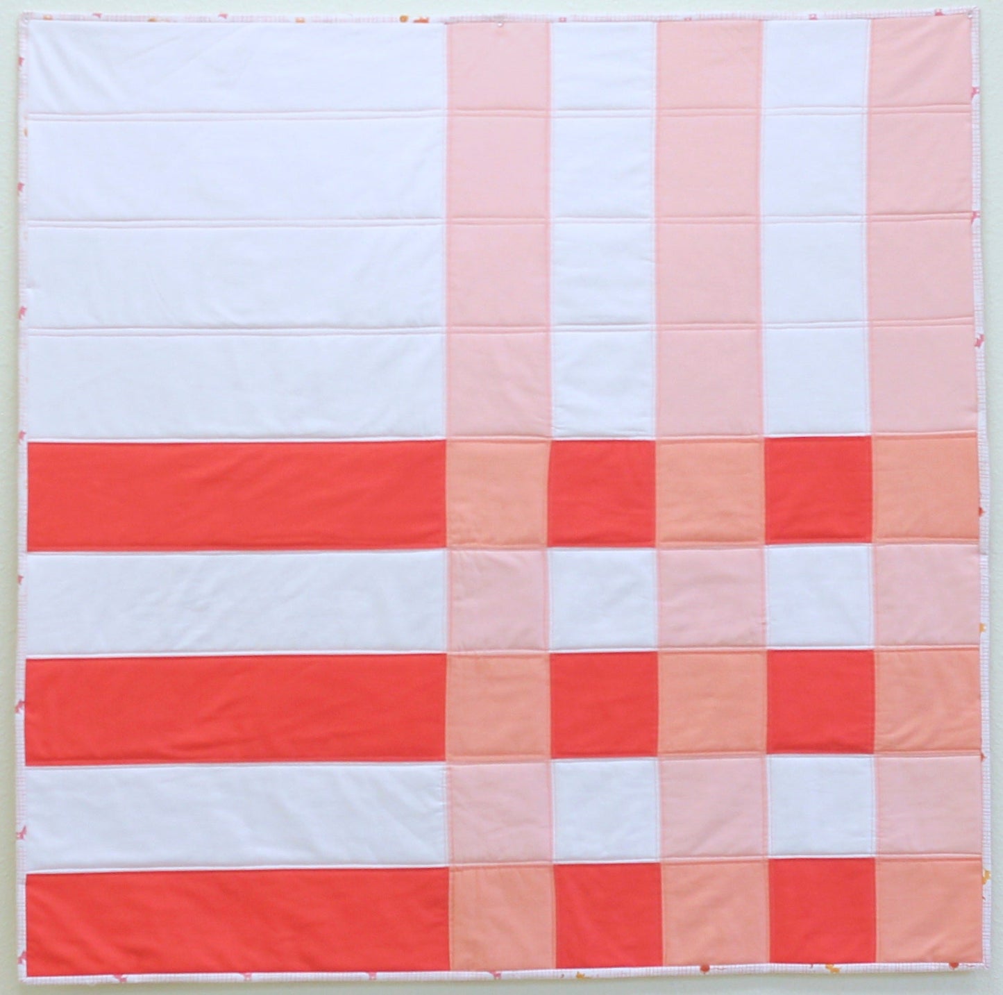 Patchwork Plaid Quilt - PDF Digital Download
