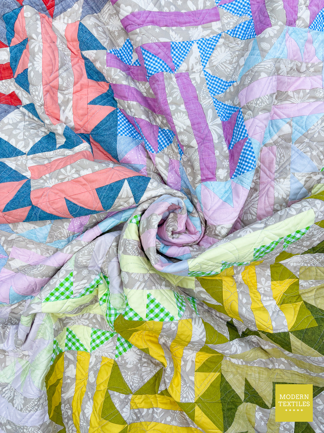 Run Wild Quilt – Throw Size | Soft & Modern