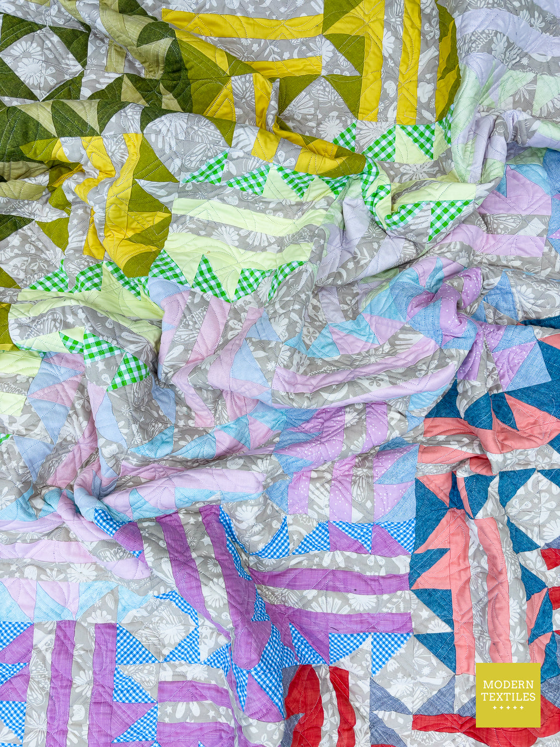 Run Wild Quilt – Throw Size | Soft & Modern