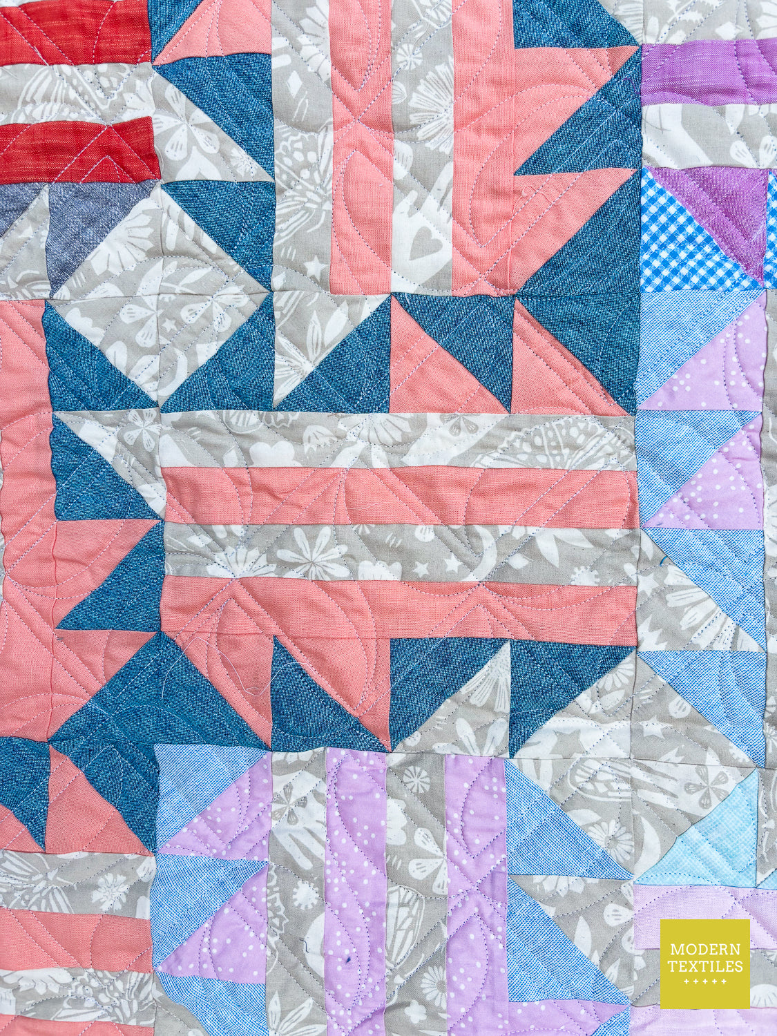 Run Wild Quilt – Throw Size | Soft & Modern