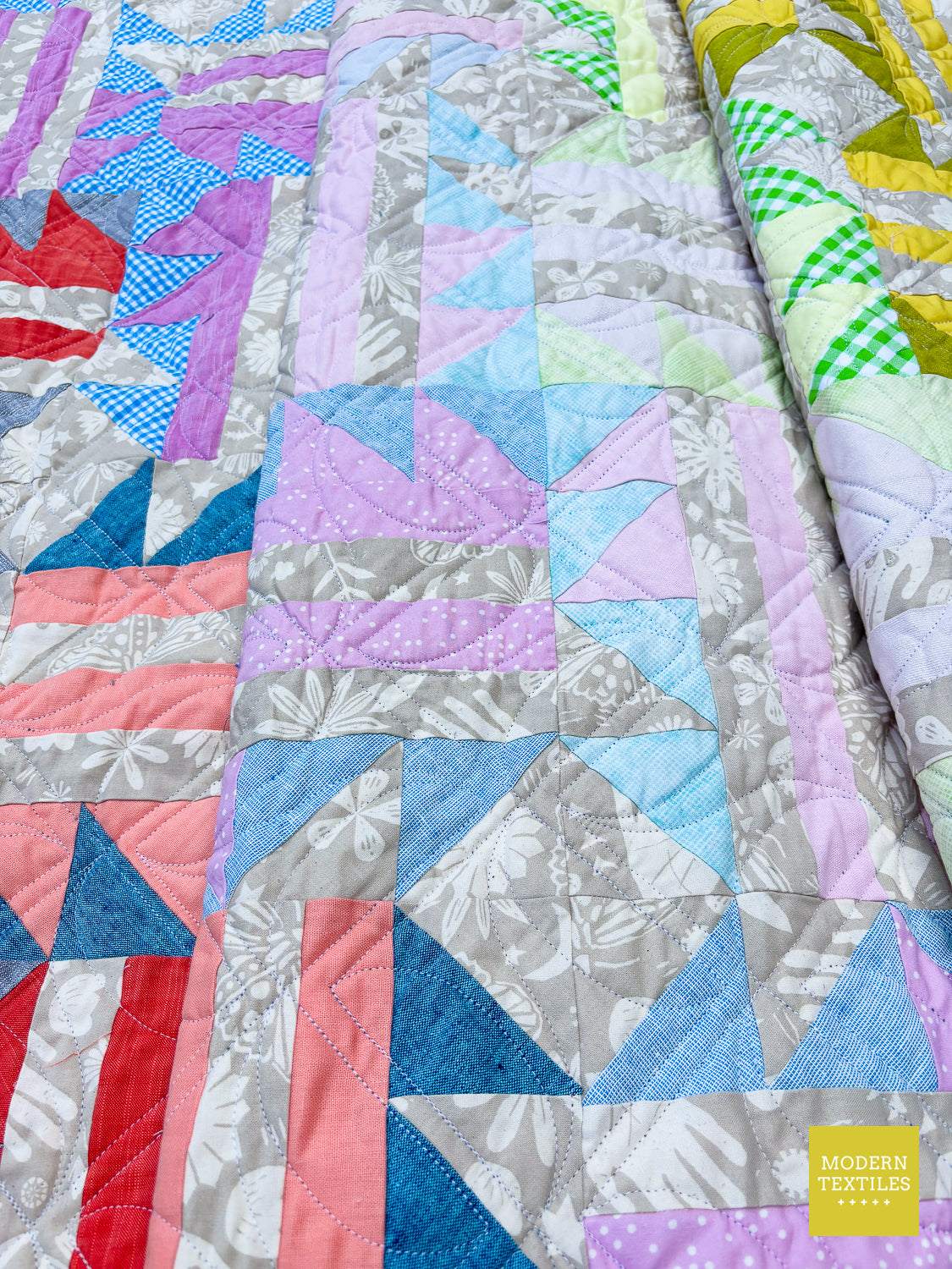 Run Wild Quilt – Throw Size | Soft & Modern