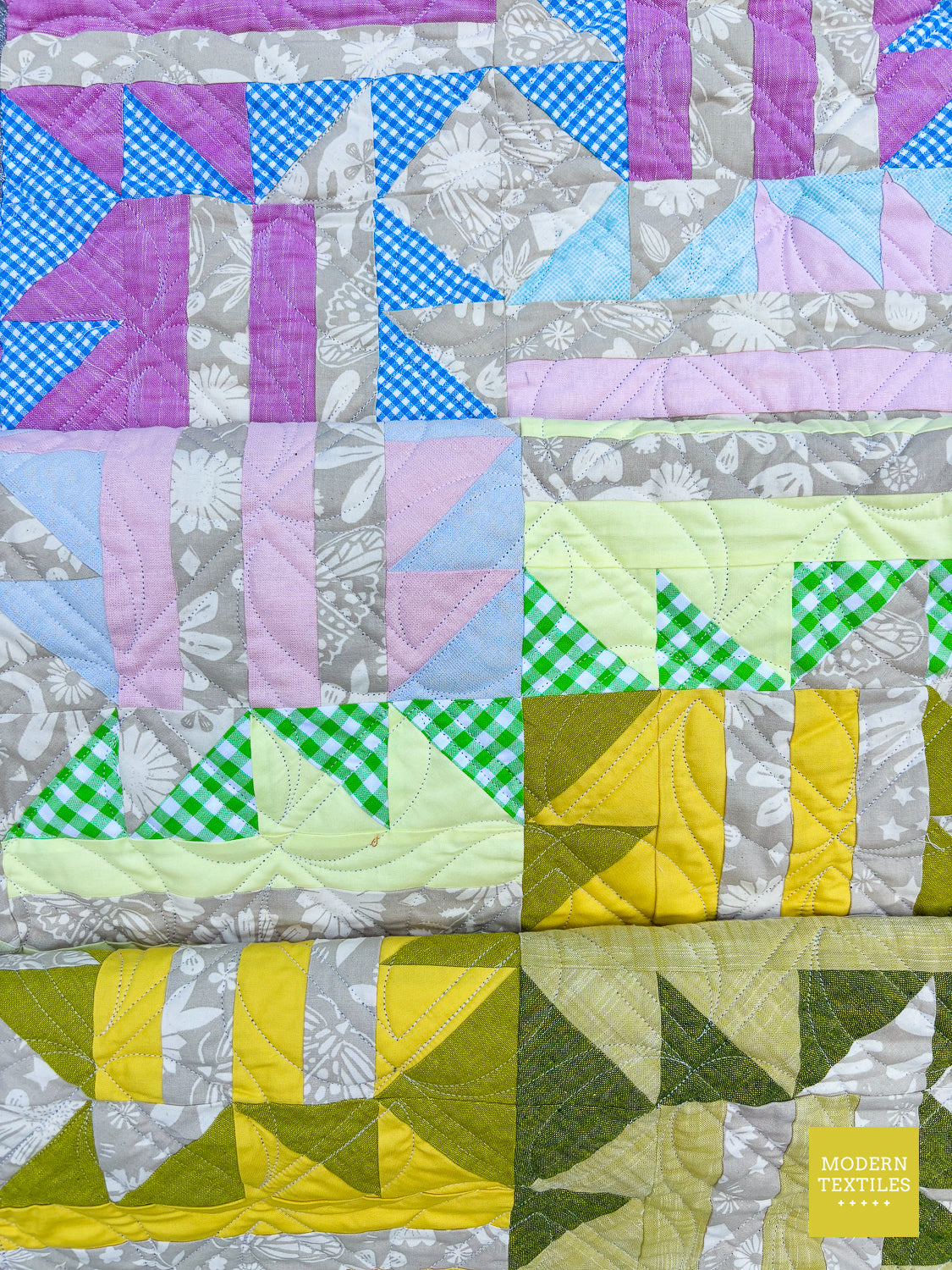Run Wild Quilt – Throw Size | Soft & Modern