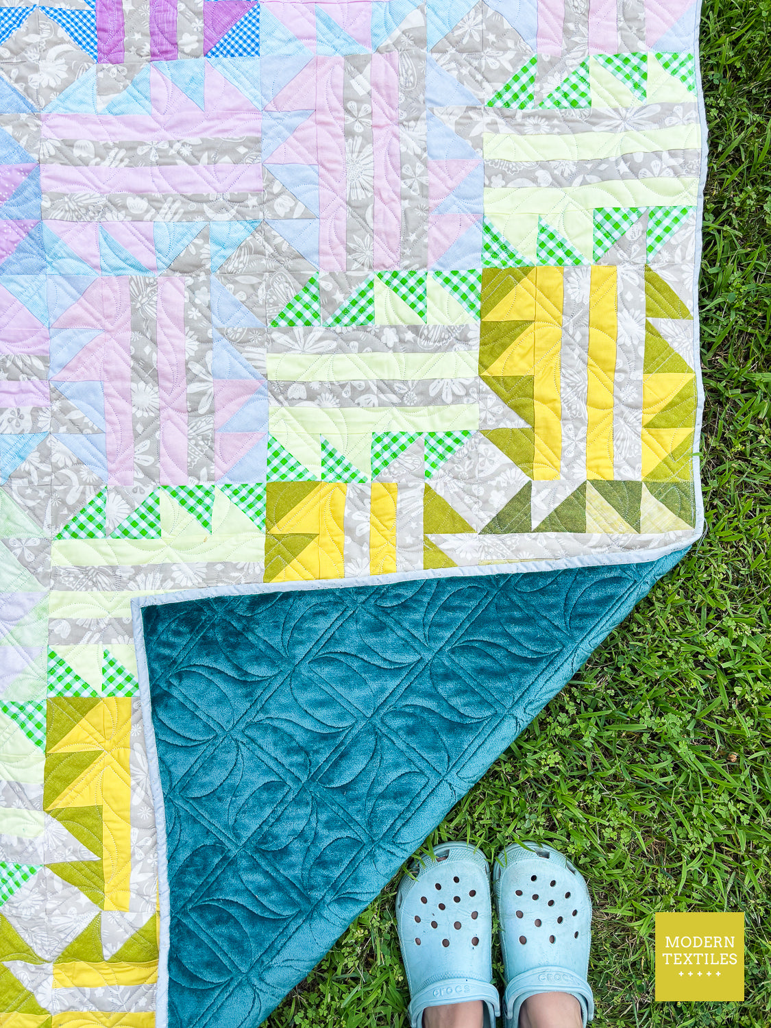 Run Wild Quilt – Throw Size | Soft & Modern