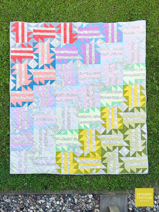 Run Wild Quilt – Throw Size | Soft & Modern