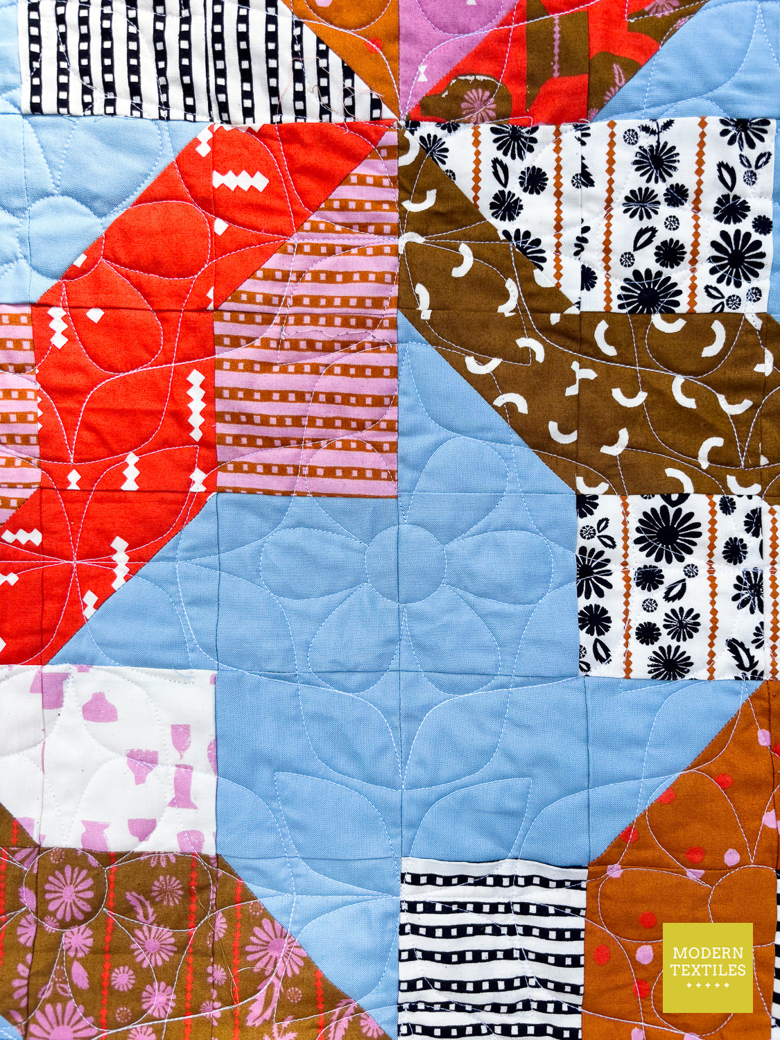 Melody Quilt – Twin Quilt in Vessel Fabrics