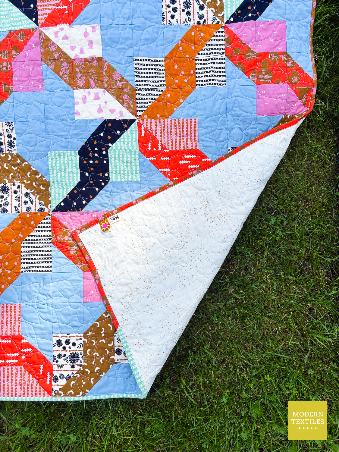 Melody Quilt – Twin Quilt in Vessel Fabrics