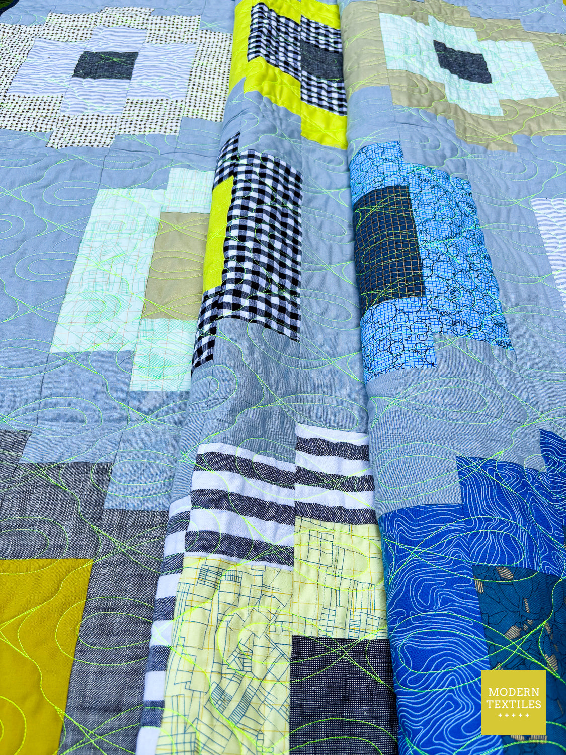 Quilty Beads Throw Quilt – Modern, Colorful & Kid-Friendly