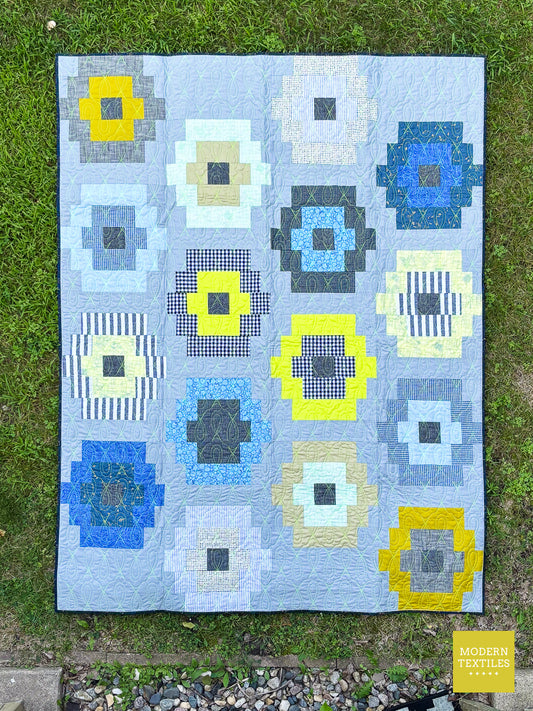 Quilty Beads Throw Quilt – Modern, Colorful & Kid-Friendly