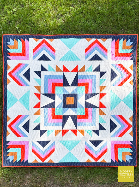 Joplin Quilt – Throw Size | Bold, Graphic & Modern