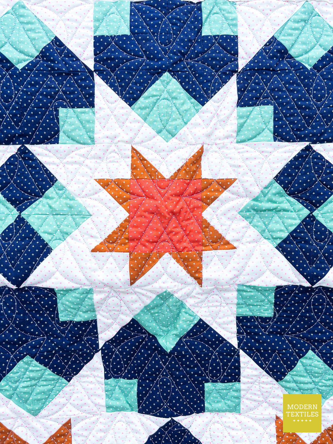 Night Stars - Throw Size Quilt