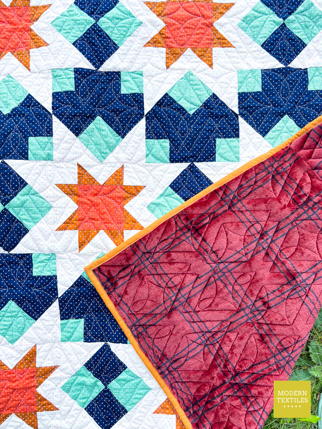 Night Stars - Throw Size Quilt