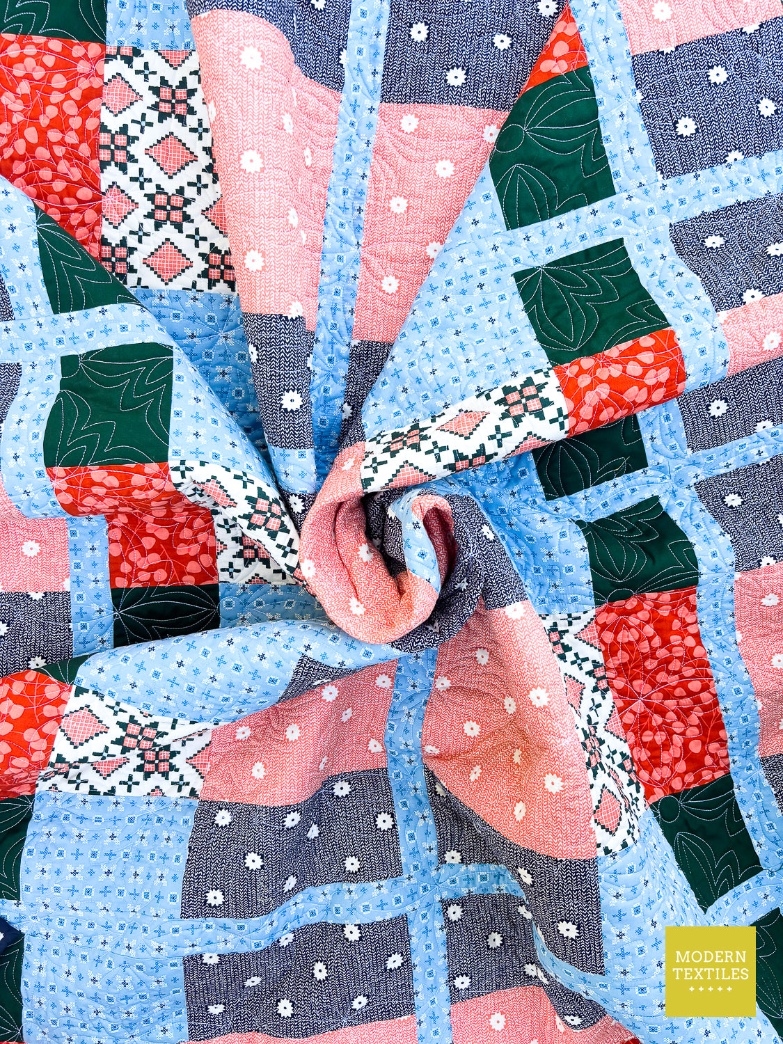 Nordic Nook Quilt - Throw Quilt