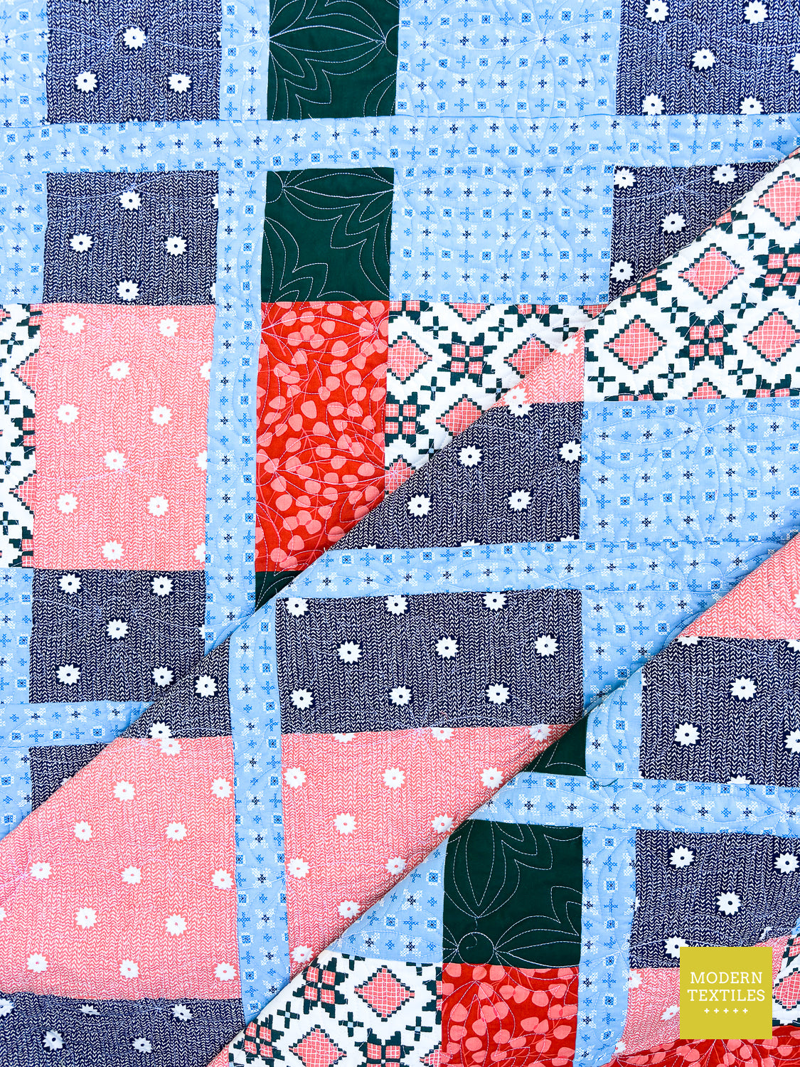 Nordic Nook Quilt - Throw Quilt