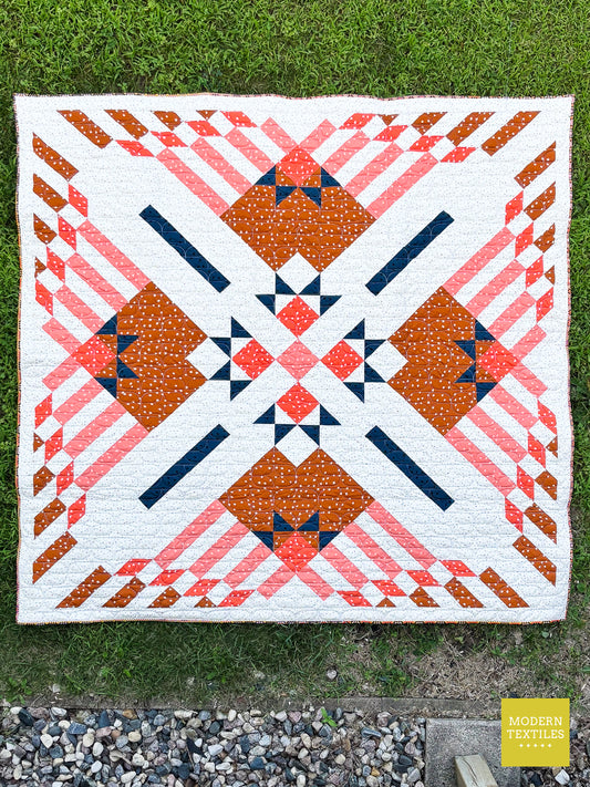 Starry Nebulous Quilt – Throw Size | Bold, Modern & Ultra Cozy