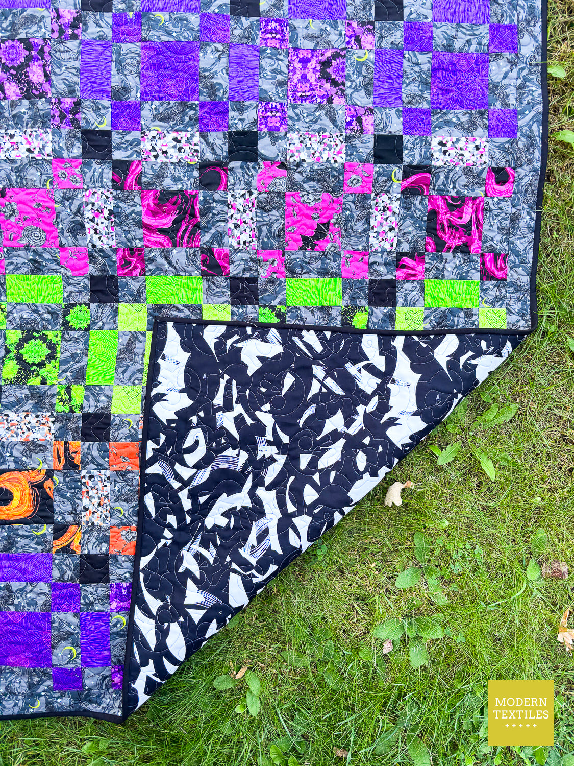 Fat Quarter Color Weave - Throw Quilt