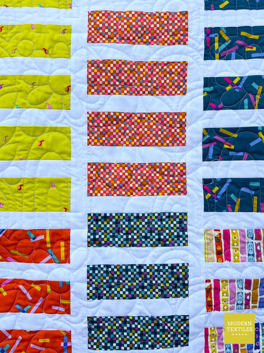 Rolly Stack - Large Throw Quilt