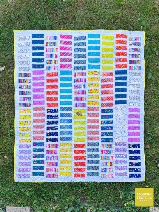 Rolly Stack - Large Throw Quilt