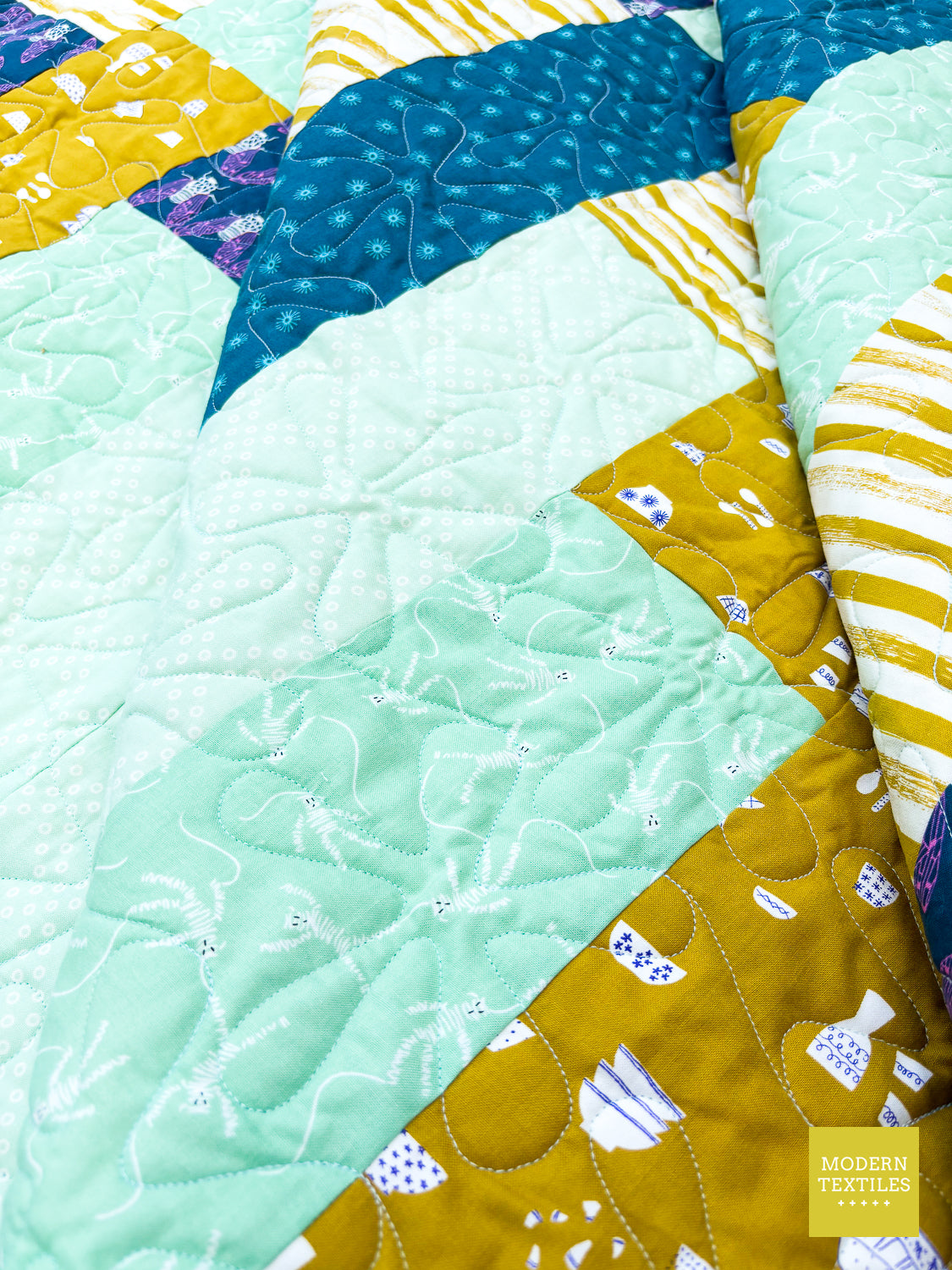 Strip Quilt – Throw Size