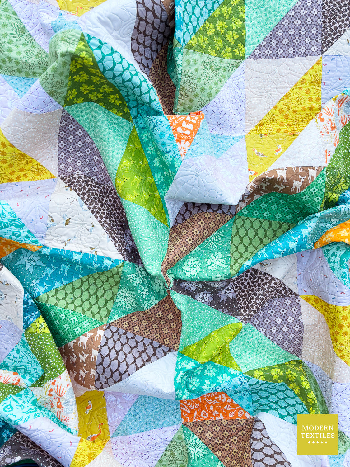 Star Lake - Bed Size Quilt