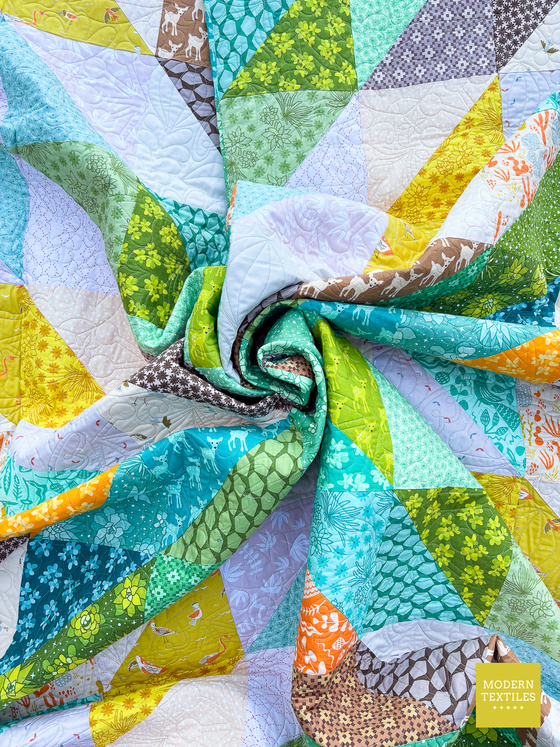 Star Lake - Bed Size Quilt