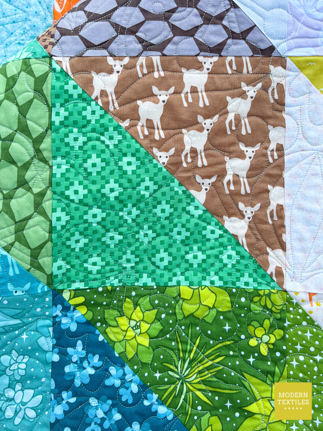 Star Lake - Bed Size Quilt