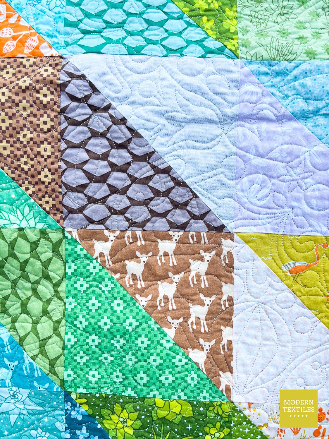 Star Lake - Bed Size Quilt