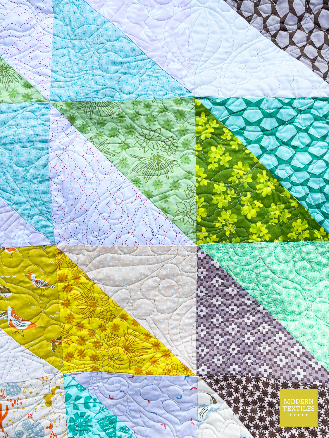 Star Lake - Bed Size Quilt