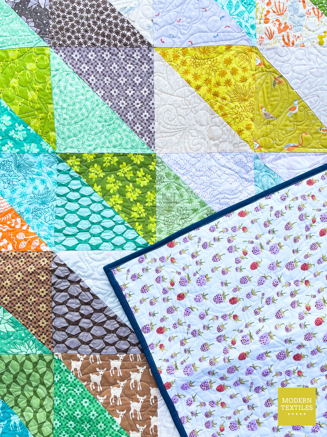 Star Lake - Bed Size Quilt