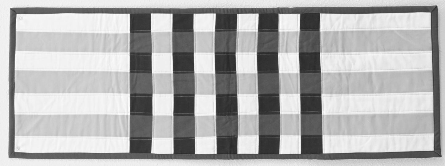 Patchwork Plaid Quilt Paper Pattern