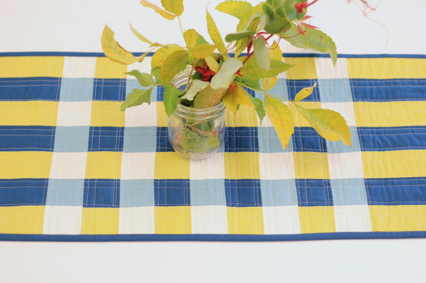 Patchwork Plaid Quilt Paper Pattern
