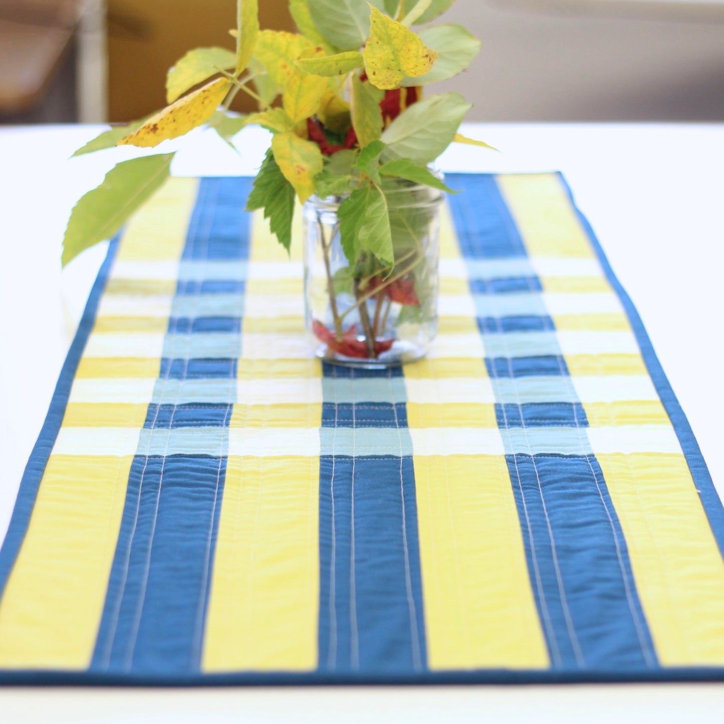 Patchwork Plaid Quilt Paper Pattern