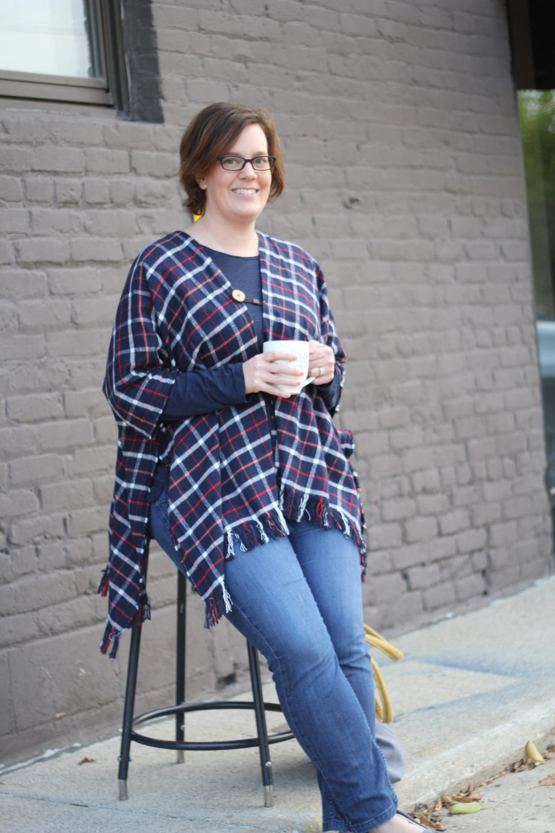 FREE Tutorial - Cozy Flannel Wrap
