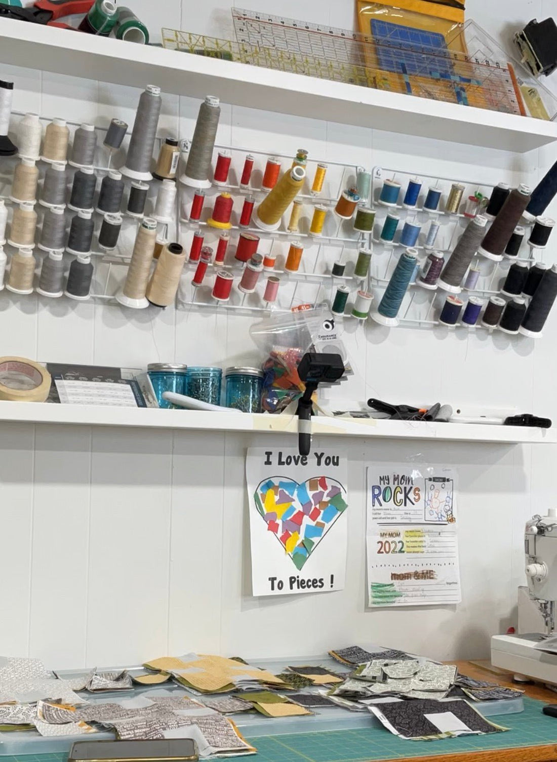 Declutter and Organize you Sewing Space in a Month!