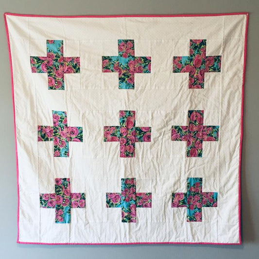 Plus Sign Quilt Pattern