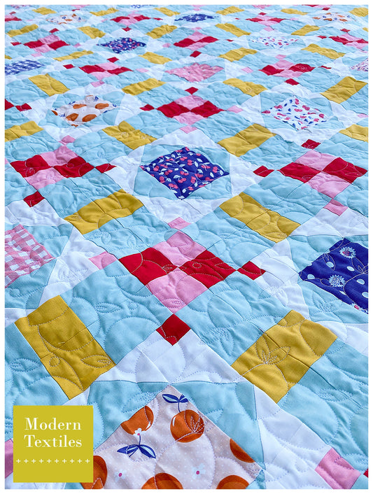 Summer Koselig Quilt with Riley Blake Fabrics