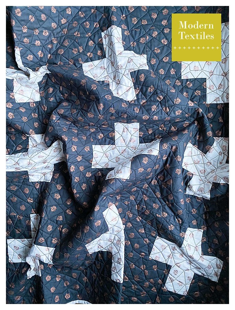 Halloween Plus Sign Quilt