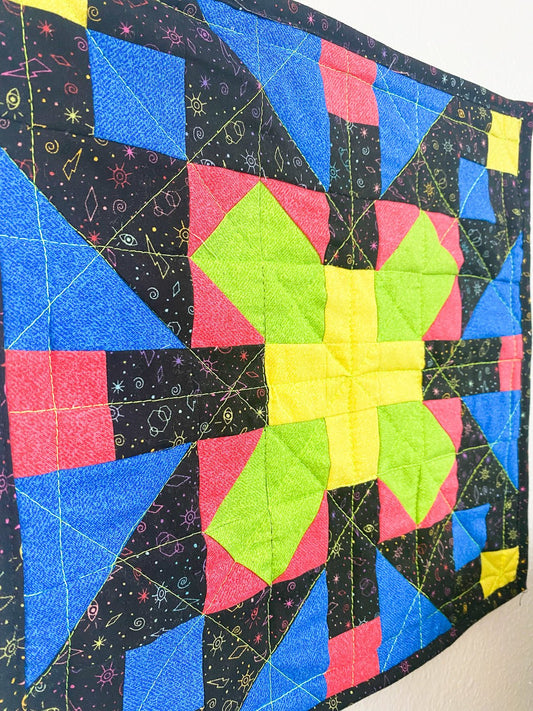 Stardust Mini Quilt - Phosphor
