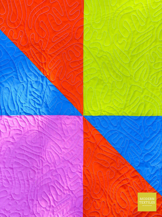 Picnic Quilt: Packs a Load of Color