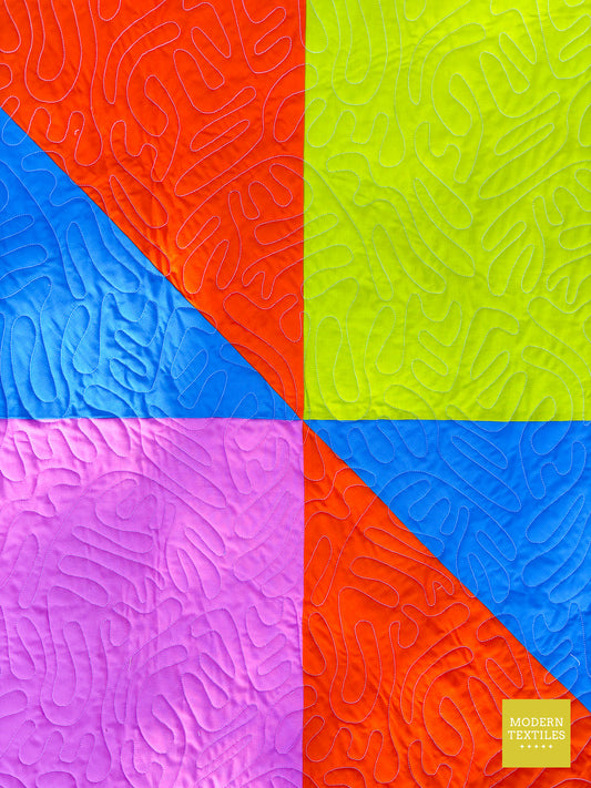 Picnic Quilt: Packs a Load of Color