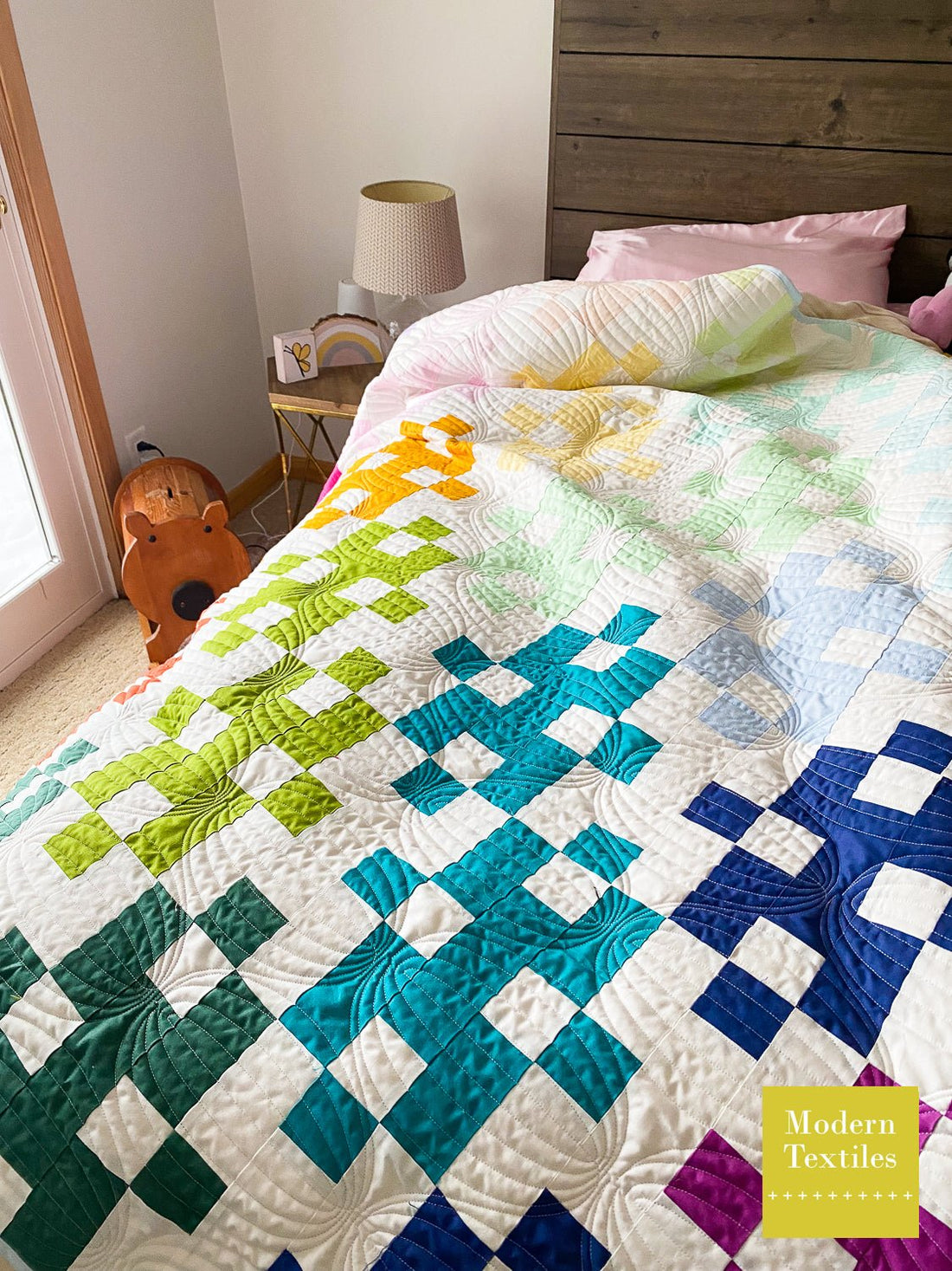 Mythical Tula Pink Solids Diamond Plate Quilt