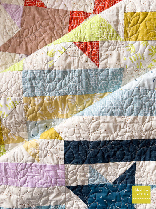 Climbing Vines Pantograph: A Perfect design for Modern Quilts