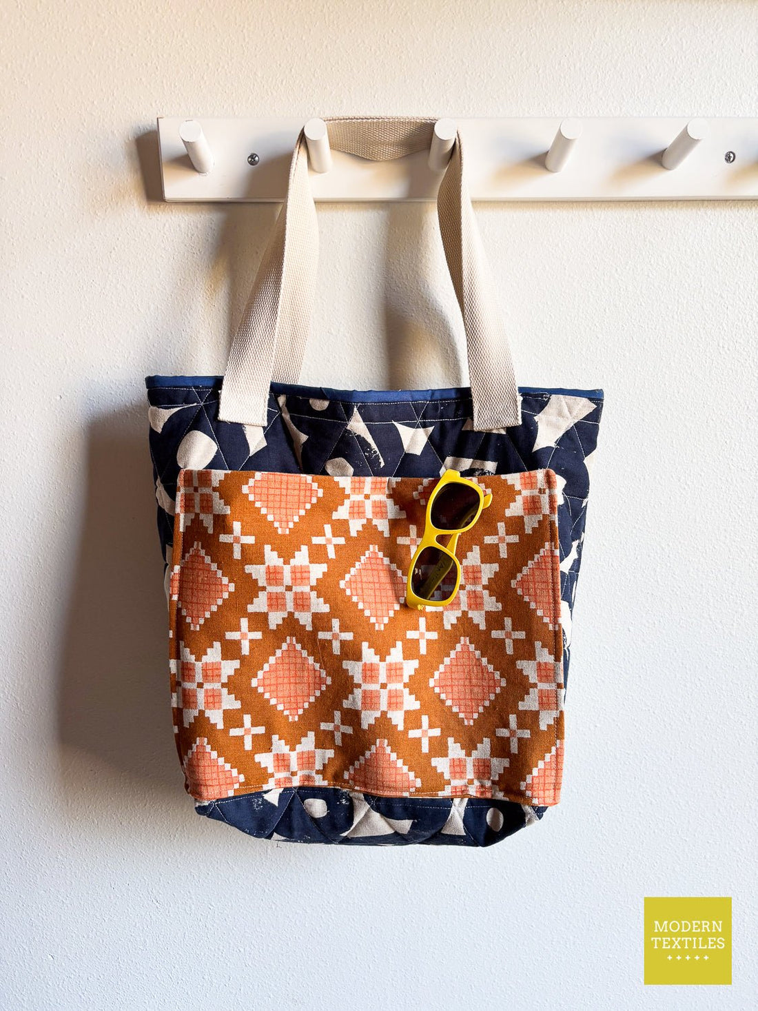 Easy Quilted Tote Tutorial for Beginner Quilters