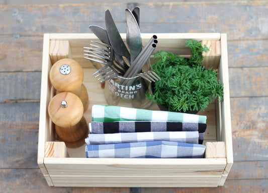 Picnic Napkins in Gingham