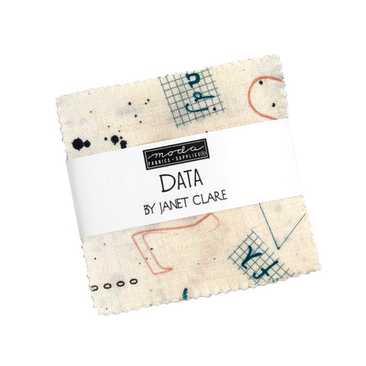Data Mini Charm Pack 2.5" Squares