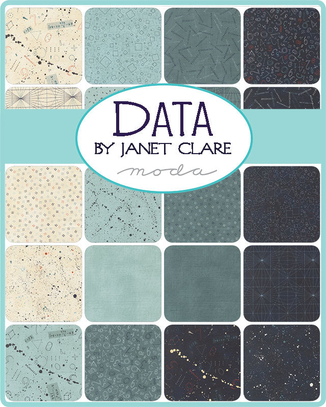 Data Jelly Roll 2.5" WOF Strips
