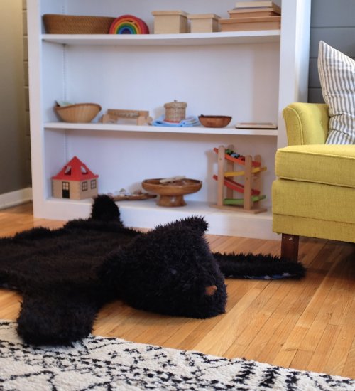 Ruby the Bear Rug PDF Pattern - Digital Download