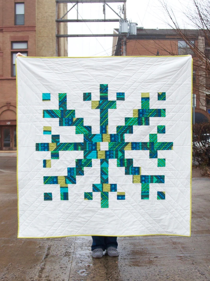 Snowflake Quilt - PDF Digital Download