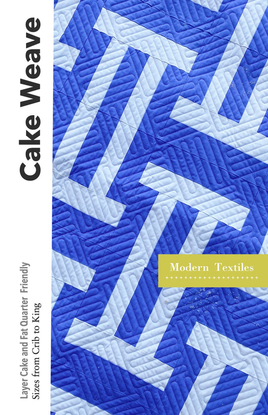 Cake Weave PDF Quilt Pattern - Download