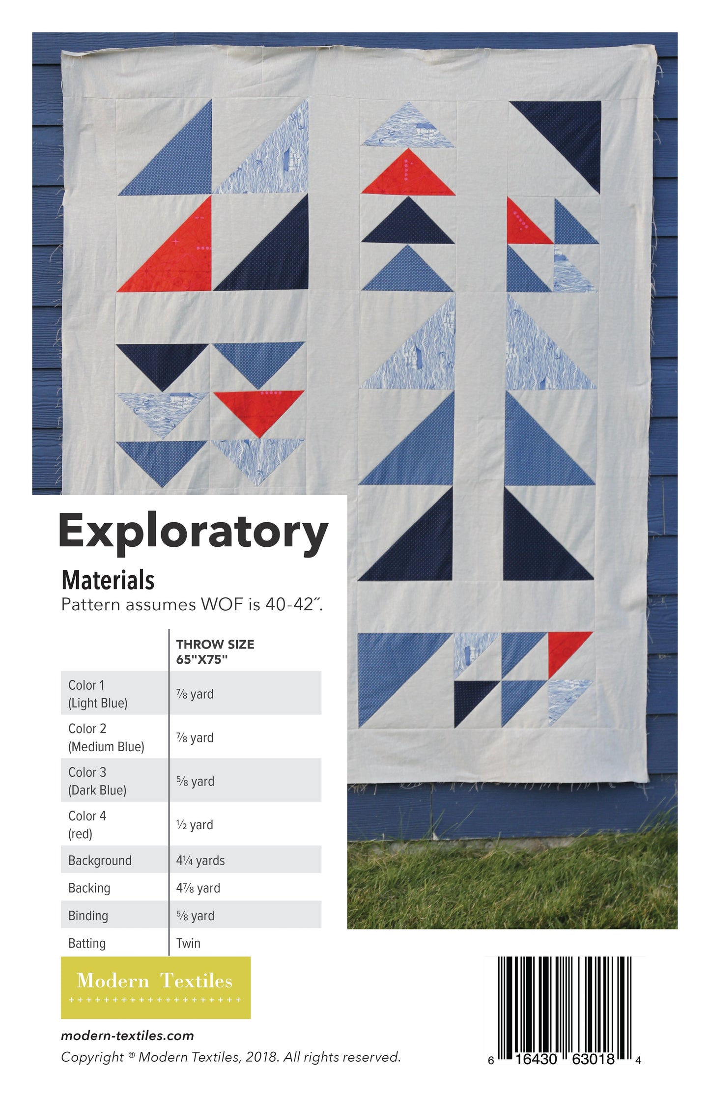 Exploratory Pattern - PDF Digital Download