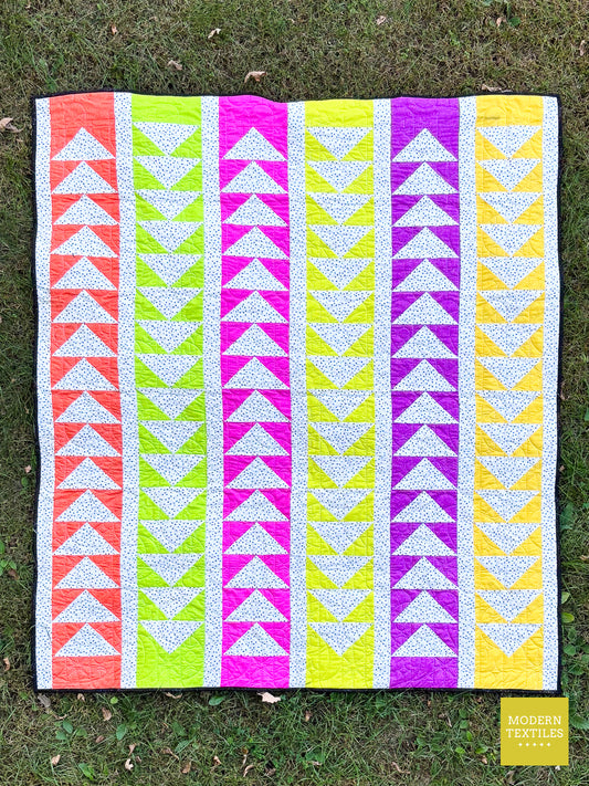 Flying - Throw Quilt